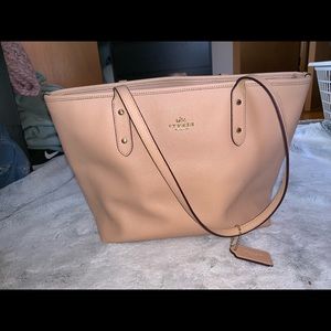 Blush Coach Handbag